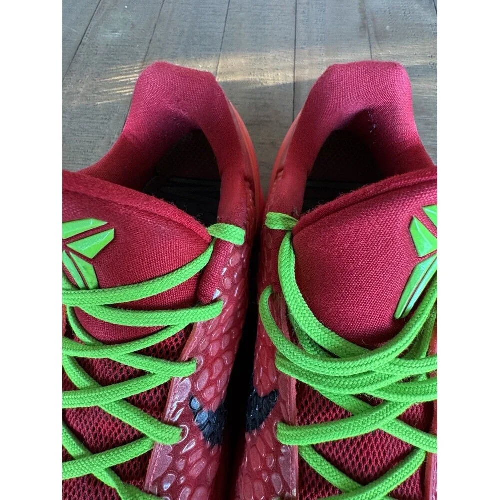 Nike Kobe 6 Protro Low Reverse Grinch Size 11 1/2
